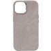 Чехол Denim with Magnetic safe для Apple iPhone 14 (6.1") (Gray)