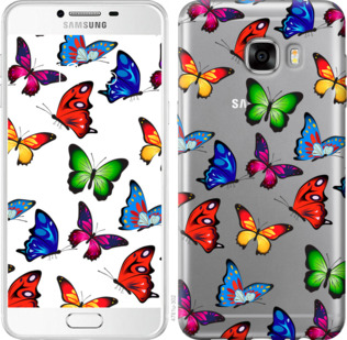 

Чехол Красочные мотыльки для Samsung Galaxy C7 C7000 881245