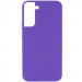 Чехол Silicone Cover Lakshmi (AAA) для Samsung Galaxy S21 FE (Фиолетовый / Amethyst)