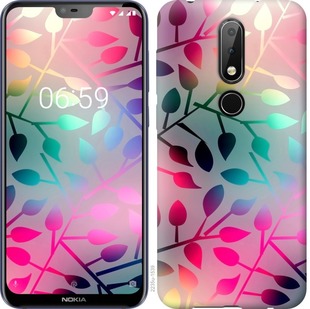 

Чохол Листя на Nokia 6.1 Plus 687744