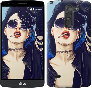 

Чохол Дівчина на стилі на LG G3 Stylus D690 643778