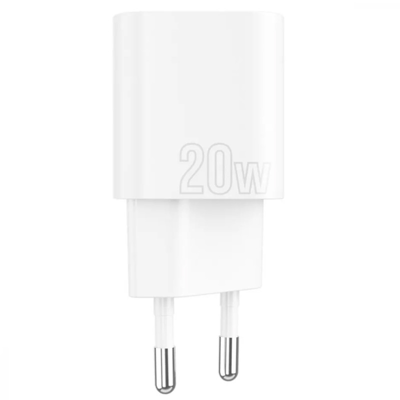 Фото МЗП Proove Silicone Power Plus 20W (Type-C+USB) (White) в маназині vchehle.ua