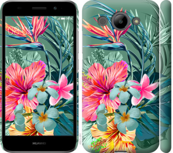 

Чехол Тропические цветы v1 для Huawei Y3 (2017) 845292
