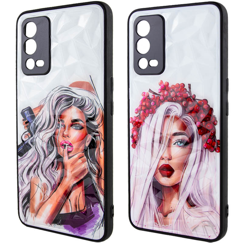 TPU+PC чехол Prisma Ladies для Oppo A55 4G