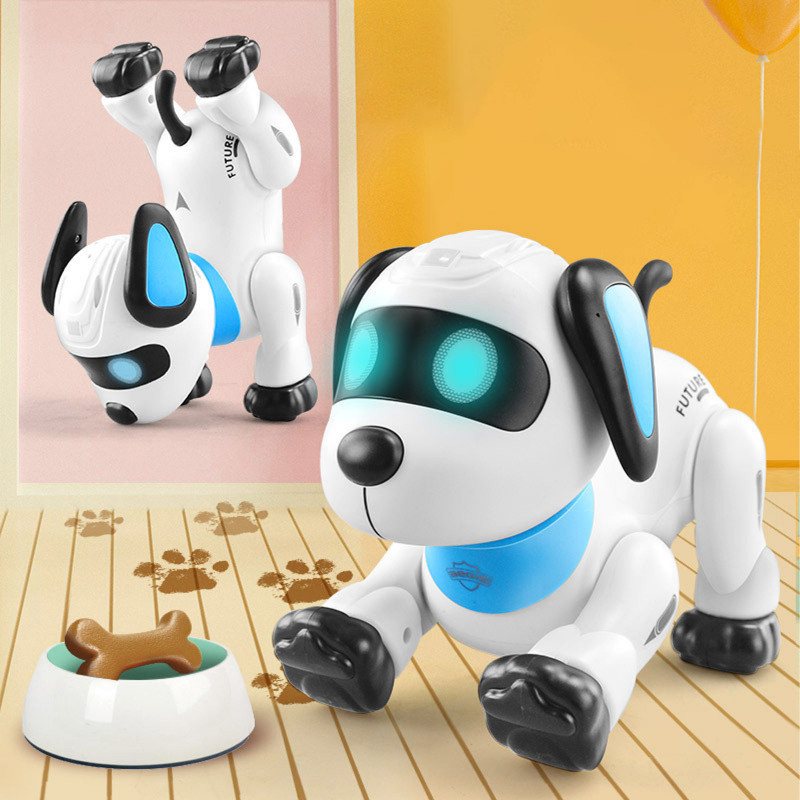 Фото Интерактивная игрушка Собака-Робот SHT K21 (White) в магазине vchehle.ua
