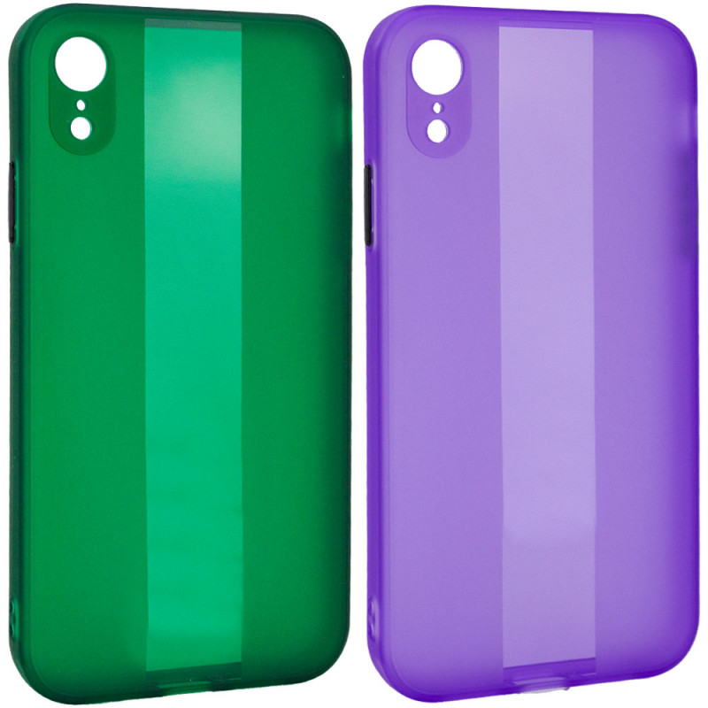 Чехол TPU Glossy Line Full Camera для Apple iPhone XR (6.1")