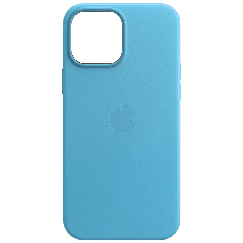 Кожаный чехол Leather Case (AA) для Apple iPhone 11 Pro (5.8") (Blue)