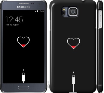 

Чохол Подзарядка сердца для Samsung Galaxy Alpha G850F 721046