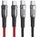 Дата кабель Joyroom S-1230K1 Type-C to Type-C 60W (1.2m)