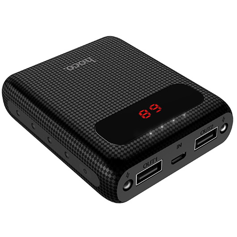 Портативное зарядное устройство Power bank HOCO B20 10000 mAh (Черный) в магазине vchehle.ua