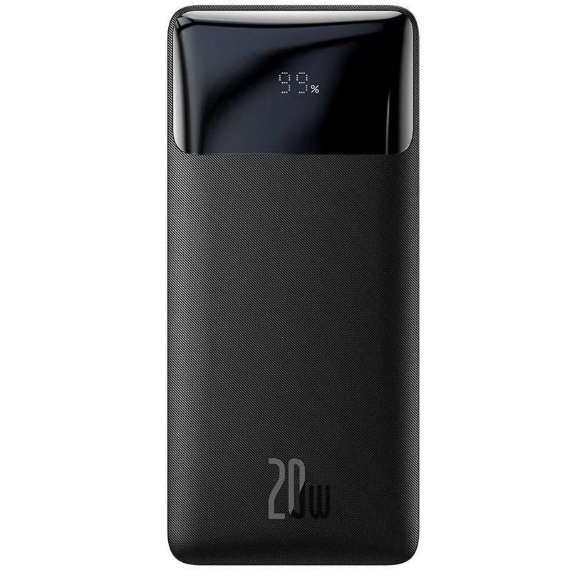 Уцінка Портативний зарядний пристрій Baseus Bipow Digital Display 20W 20000mAh (PPDML-M) (Дефект упаковки / Чорний)