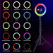 Фото Кільцева світлодіодна LED лампа RGB з триподом Proove Halo (12inch) 10W (Black) в маназині vchehle.ua