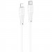Дата кабель Hoco X67 "Nano" Type-C to Lightning (1m) (Білий)