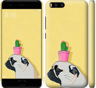 

Чехол Мопс с кактусом для Xiaomi Mi6 795721
