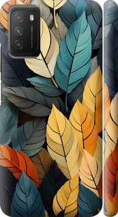 

Чохол Кольорове листя на Xiaomi Poco M3 1629429