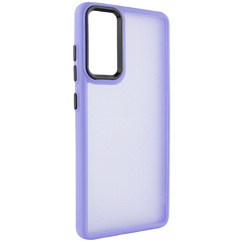 Чехол TPU+PC Lyon Frosted для Motorola Moto G22 (Purple)