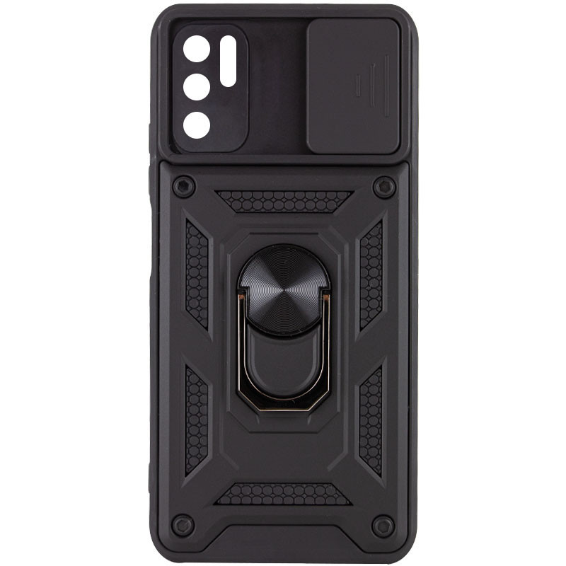 

Ударостійкий чохол Camshield Serge Ring for Magnet для Xiaomi Redmi Note 10 5G (Чорний) 1175464