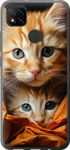 Чохол Котики 2 на Xiaomi Redmi 9C