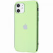 TPU чехол Matte LOGO для Apple iPhone 11 (6.1") (Зеленый / Light Green)