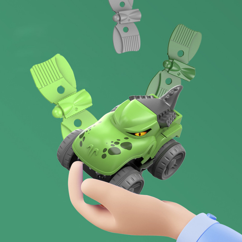 Фото Інтерактивний трек з інерційною машинкою SHT 5510-6 Dino Trak (138pcs/1CAR) (Green) на vchehle.ua
