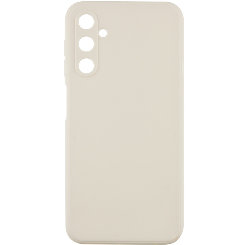 Силиконовый чехол Candy Full Camera для Samsung Galaxy M54 5G (Бежевый / Antique White)