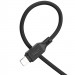 Фото Дата кабель Hoco X90 Cool silicone USB to Lightning (1m) (Black) в маназині vchehle.ua