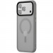 Фото TPU+PC чехол Metal Buttons with  Magnetic Safe Colorful для Apple iPhone 17 Pro Max (6.9") (Серый / Grey) в магазине vchehle.ua