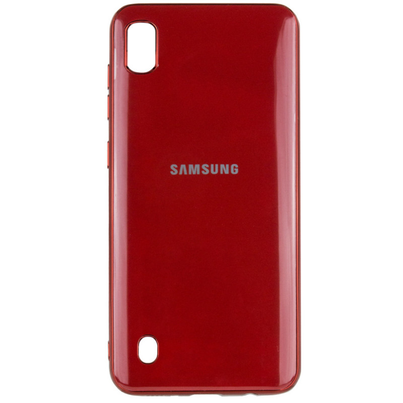 

TPU чехол GLOSSY LOGO для Samsung Galaxy A10 (A105F) (Красный) 747462