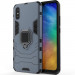 Фото Ударопрочный чехол Transformer Ring for Magnet для Xiaomi Redmi 9A (Серый / Metal slate) в магазине vchehle.ua