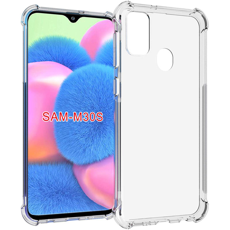 

TPU чохол Epic Ease з посиленими кутами для Samsung Galaxy M30s﻿ (Прозорий / Transparent) 771192