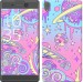 Чехол Розовая галактика для Sony Xperia XA F3112