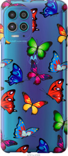 

Чехол Красочные мотыльки для Motorola G100 1217368