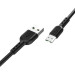 Дата кабель Hoco X33 Surge USB to MicroUSB (1m) (Чорний)