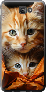 Чехол Котики 2 для Samsung Galaxy J7 Prime