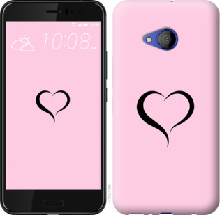 

Чехол Сердце 1 для HTC U11 Life 899390