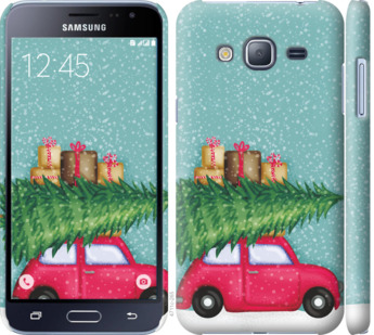 

Чохол Машина з подарунками на Samsung Galaxy J3 Duos (2016) J320H 867361