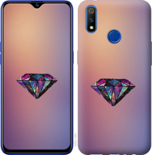 

Чехол Диамант для Realme 3 Pro 918909