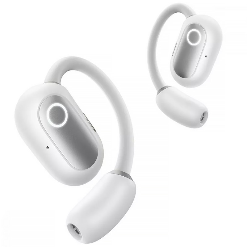 Купити Бездротові навушники TWS Baseus Eli Fit OS Open-Ear (A00073200) (Moon White) на vchehle.ua