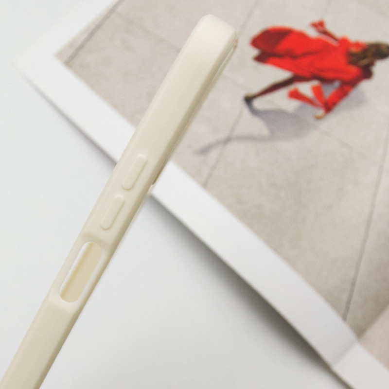 Силиконовый чехол Candy Full Camera для Xiaomi Redmi 12 (Бежевый / Antique White) в магазине vchehle.ua
