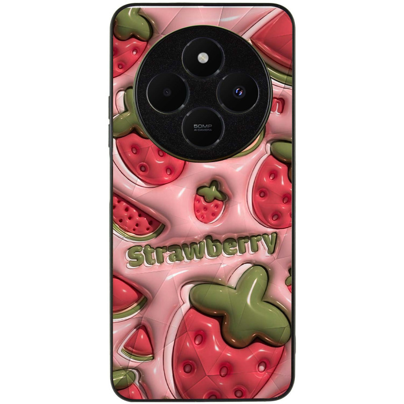 Фото TPU+PC чохол Prisma Fluffie на Xiaomi Redmi 14C / Poco C75 (Watermelon) на vchehle.ua