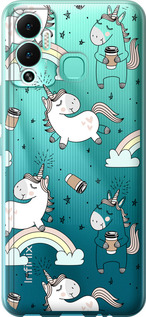 

Чохол Єдиноріг і кава на Infinix Hot 12 Play 1607489