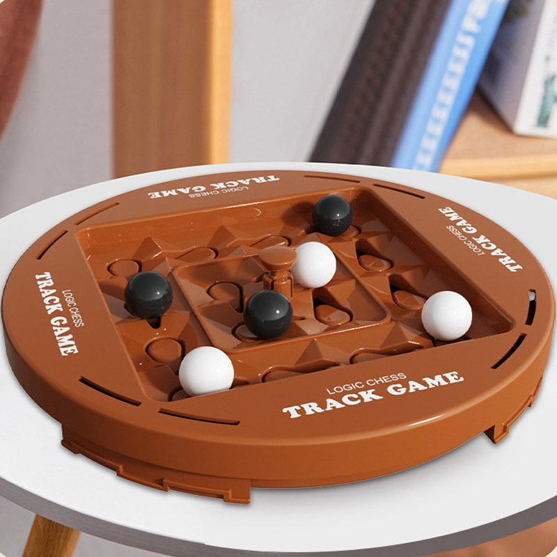 Фото Настільна інтерактивна ігра Ummi ME-155 Orbital Logic Chess (Brown) в маназині vchehle.ua