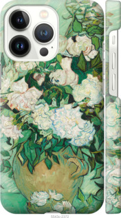 Чехол Винсент Ван Гог. Ваза с розами для iPhone 13 Pro