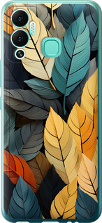 

Чехол Кольорове листя для Infinix Hot 12 Play 1629875