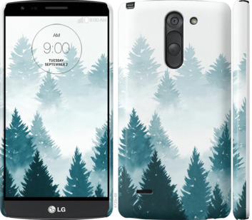 

Чехол Акварельные Елки для LG G3 Stylus D690 862580