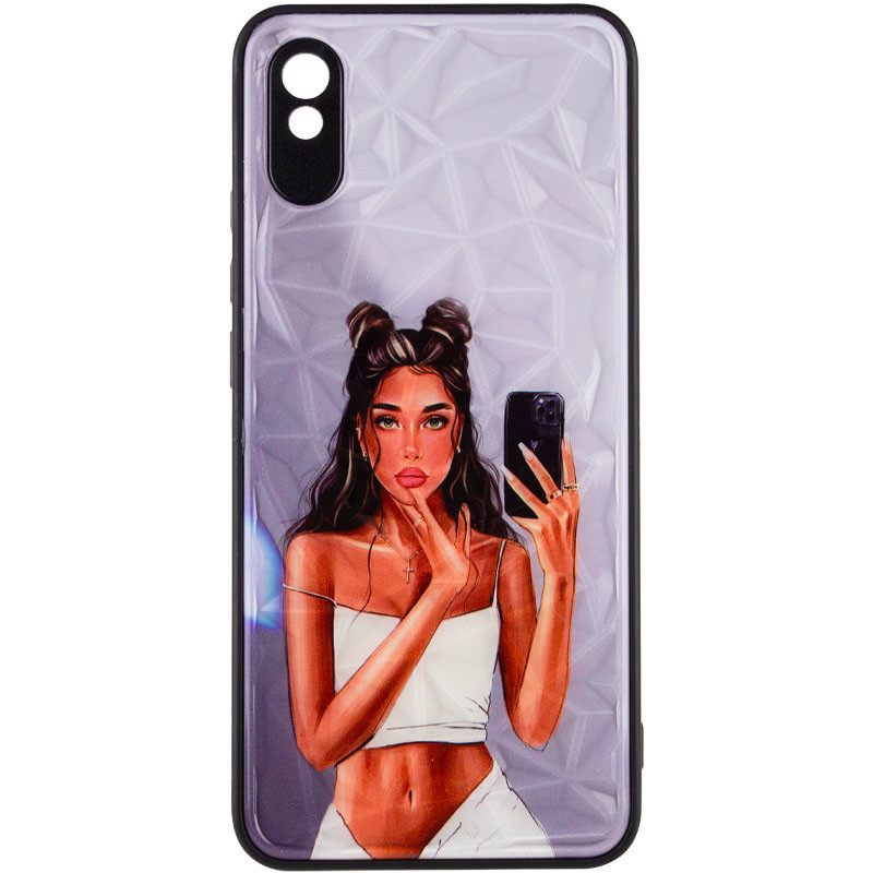 Фото TPU+PC чехол Prisma Ladies для Xiaomi Redmi 9A (Black in White) на vchehle.ua