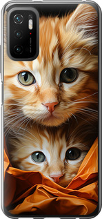 Чехол Котики 2 для Xiaomi Redmi Note 10 5G