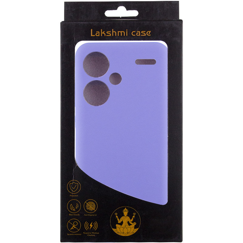 Чехол Silicone Cover Lakshmi Full Camera (AAA) для Xiaomi Redmi Note 13 Pro+ (Сиреневый / Dasheen) в магазине vchehle.ua