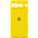 Чехол Silicone Cover Lakshmi Full Camera (AAA) with Logo для Google Pixel 7 Pro (Желтый / Yellow)