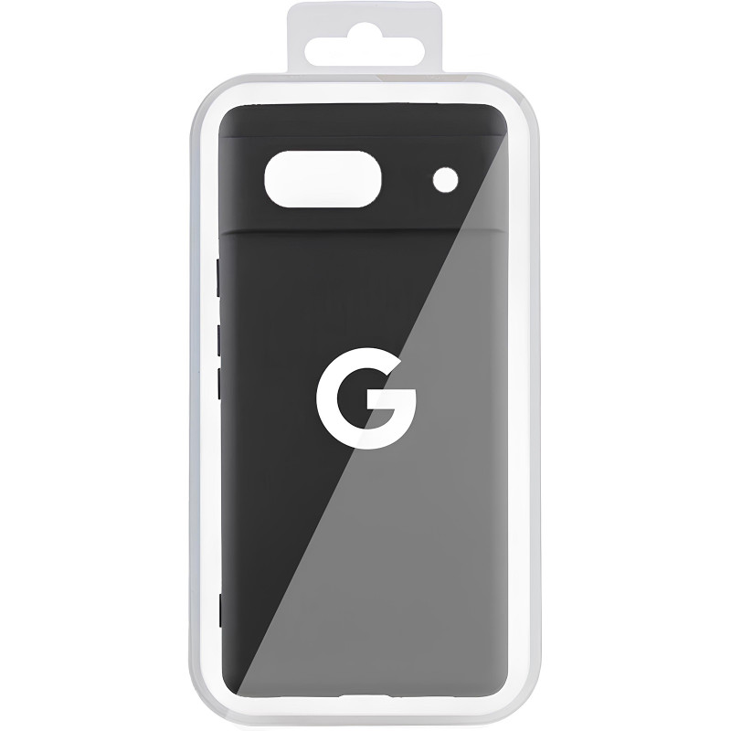 Чохол Silicone Cover Lakshmi Full Camera (AA) with logo на Google Pixel 8a (Чорний / Black) в магазині vchehle.ua